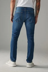 Next Skinny-fit Jeans Blau/Hellblau