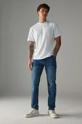 Next Skinny-fit Jeans Blau/Hellblau
