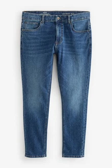 Next Skinny-fit Jeans Blau/Hellblau