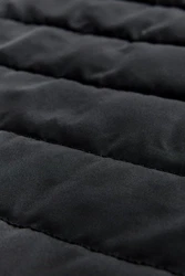 Next Steppjacke Hybrid-Jacke mit Stehkragen Schwarz