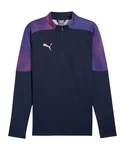 PUMA Sportshirt Sweater IndividualFinal Dunkelblau/Lila