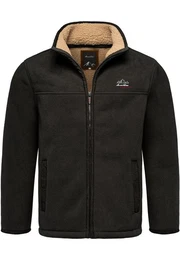 Fleecejacke OCONTO Fleecejacke Herren Teddyfell Sweatjacke Plsch Fleecepullover warm gefttert
