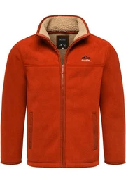 Fleecejacke OCONTO Fleecejacke Herren Teddyfell Sweatjacke Plsch Fleecepullover warm gefttert