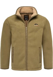 Fleecejacke OCONTO Fleecejacke Herren Teddyfell Sweatjacke Plsch Fleecepullover warm gefttert