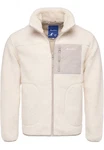 Amaci&Sons Fleecejacke YERMO Beige/Creme/Weiß/Khaki