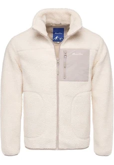 Amaci&Sons Fleecejacke YERMO Beige/Creme/Weiß/Khaki