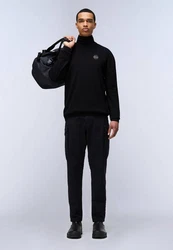 Napapijri Strickpullover DERRI C (1-tlg) Schwarz/Braun