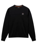 Napapijri Strickpullover DERRI C (1-tlg) Schwarz/Braun