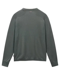 Napapijri Strickpullover DERRI C (1-tlg) Dunkelgrün/Grau/Dunkelgrau/Grün