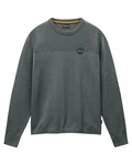 Napapijri Strickpullover DERRI C (1-tlg) Dunkelgrün/Grau/Dunkelgrau/Grün