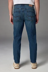 Next Stretch-Jeans Authentic (1-tlg) Dunkelblau/Hellblau/Blau