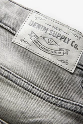 Next Stretch-Jeans Authentic (1-tlg) Hellgrau/Grau/Dunkelgrau/Silber