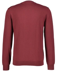 Gant Herren Strickpullover Dunkelrot/Bordeaux/Rot