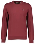 Gant Herren Strickpullover Dunkelrot/Bordeaux/Rot