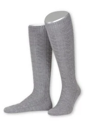 Lusana Trachtensocken Trachten Kniestrümpfe (L340) L340