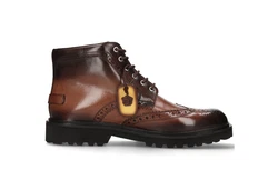 Melvin & Hamilton Pierce Stiefelette Braun/Dunkelbraun
