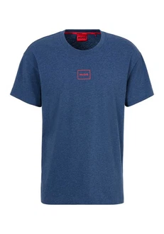 HUGO T-Shirt Laze T-Shirt mit Rundhalsausschnitt Hellblau/Blau/Dunkelblau HUGO T-Shirt Laze T-Shirt mit Rundhalsausschnitt Hellblau/Blau/Dunkelblau