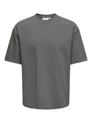 Only & Sons Shirt ONSCASPIAN Grau/Dunkelgrau/Dunkelgrün/Hellgrau