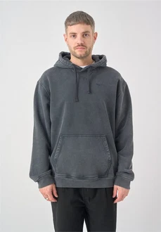Cleptomanicx Kapuzensweatshirt Boxy Hooded Ligull grau Cleptomanicx Kapuzensweatshirt Boxy Hooded Ligull grau