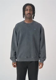 Sweatshirt Ligull Washed im lockeren Schnitt