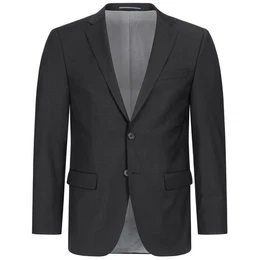 Sakko Corporate Sakko Herren 2-Knopf Modern Fit Schwarz 106