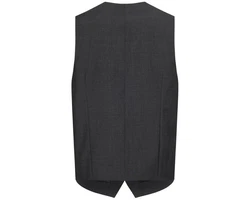 HECHTER PARIS Anzugweste Corporate Weste Herren Tailored Modern Fit (98) Anthrazit