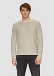 QS Strickpullover Khaki/Beige/Braun