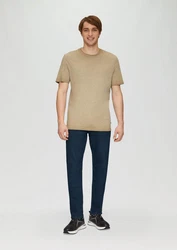 QS Stoffhose Jeans Rick Slim Fit Mid Rise Slim Leg 
