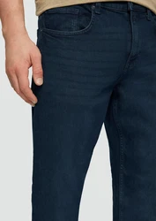 QS Stoffhose Jeans Rick Slim Fit Mid Rise Slim Leg 