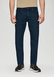 QS Stoffhose Jeans Rick Slim Fit Mid Rise Slim Leg 