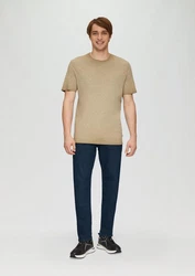 QS Stoffhose Jeans Rick Slim Fit Mid Rise Slim Leg 