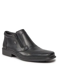 Schnrschuhe B0050-00 Schwarz Schnrboots