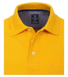 Redmond Poloshirt Piqu Polo-Shirt Gelb