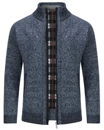 Cardigan Gefttert Cardigan Grobstrick Pullover Warm bergangsjacke fr Winter