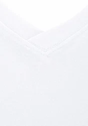 H.I.S Unterziehshirt mit V-Ausschnitt  Weiß/Creme/Schwarz/Grau/Rot/Lila/Braun