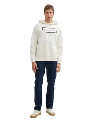 TOM TAILOR Denim Aedan Straight Jeans Creme/Weiß/Beige