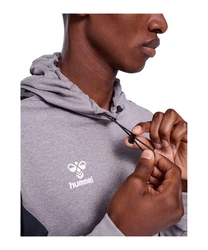 hummel Hoodie Hmlauthentic Pl Hoodie Grau/Dunkelgrau/Hellgrau