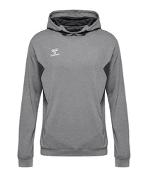 hummel Hoodie Hmlauthentic Pl Hoodie Grau/Dunkelgrau/Hellgrau