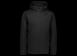 CMP Outdoorjacke MAN JACKET ZIP HOOD nero/schwarz
