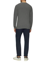 s.Oliver Strickpullover mit Logo Stickerei 