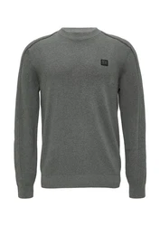 s.Oliver Strickpullover mit Logo Stickerei 
