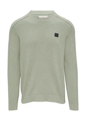 s.Oliver Strickpullover mit Logo Stickerei 