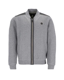 Hajo Sweatjacke mit Eingriffstaschen Grau/Hellgrau/Dunkelgrau Hajo Sweatjacke mit Eingriffstaschen Grau/Hellgrau/Dunkelgrau
