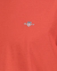 Gant T-Shirt SHIELD Regular Fit Rot/Orange