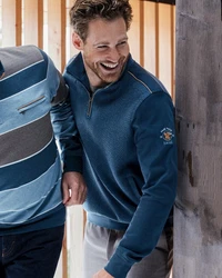 Hajo Sweatshirt mit Kängurutaschen 