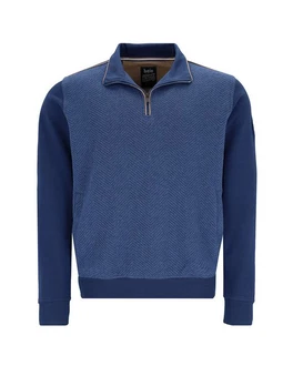 Hajo Sweatshirt mit Kängurutaschen 