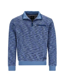 Sweatshirt Stehkragen-Sweatshirt space dyed