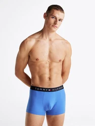Tommy Hilfiger Underwear Trunk 3P TRUNK mit Logoschriftzug schwarz coffee/lincoln blau/des sky