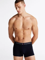 Tommy Hilfiger Underwear Trunk 3P TRUNK mit Logoschriftzug schwarz coffee/lincoln blau/des sky