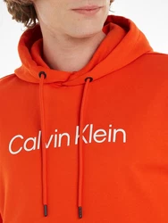 Calvin Klein Kapuzensweatshirt HERO LOGO COMFORT HOODIE Orange/Rot